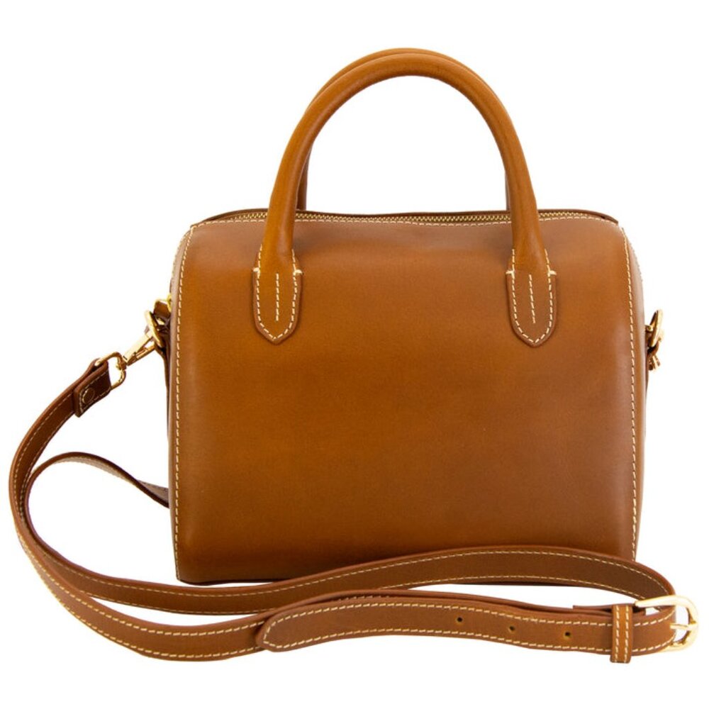 Smith & Wesson Barrel Bag Concealed Carry CCW Satchel Cross Body Brown NEW